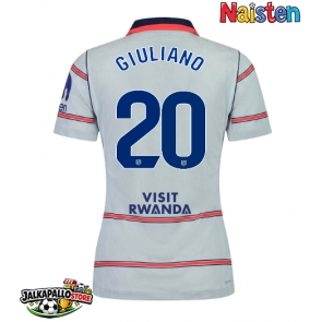 Atletico Madrid Giuliano Simeone #20 Kolmaspaita Naisten 2026-27 Lyhythihainen